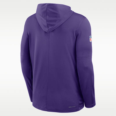 Minnesota Vikings Pure Fury Sideline Men's Nike Dri-FIT NFL Long